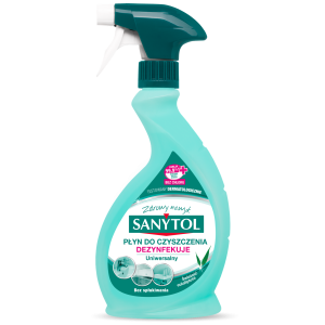 Sanytol spray uniwersalny do czyszczenia i dezynfekcji o zapachu eukaliptusa 500 ml